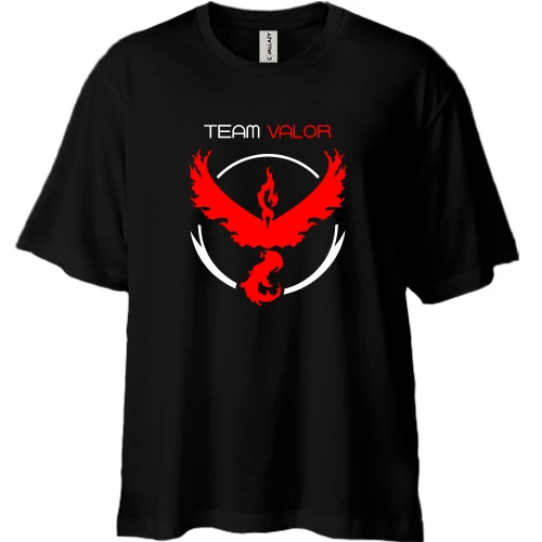Футболка двунитка Oversize Team Valor