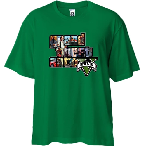 Футболка двунитка Oversize GTA 5