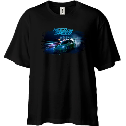 Футболка двонитка Oversize Need For Speed