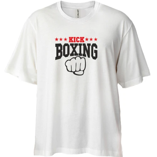 Футболка двонитка Oversize Kickboxing
