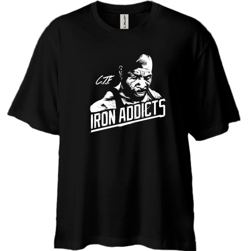 Футболка двунитка Oversize Iron Addicts