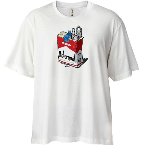 Футболка двонитка Oversize Motorsprot ART
