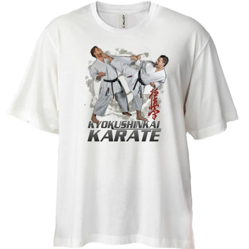 Футболка двонитка Oversize Kyokushinkai Karae