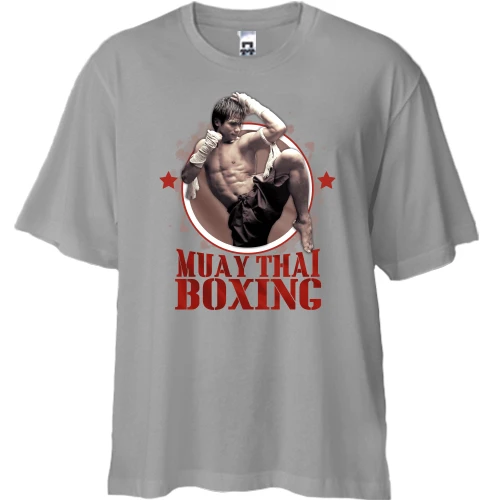 Футболка двонитка Oversize Muay Thai Boxing