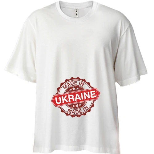 Футболка двунитка Oversize Made in Ukraine (2)