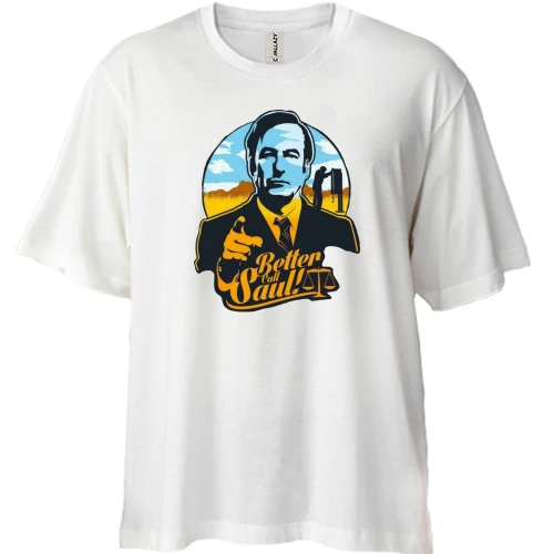 Футболка двунитка Oversize Better Call Saul