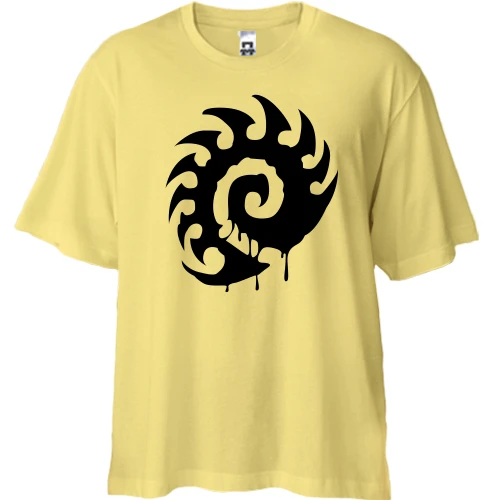 Футболка двонитка Oversize zerg.logo
