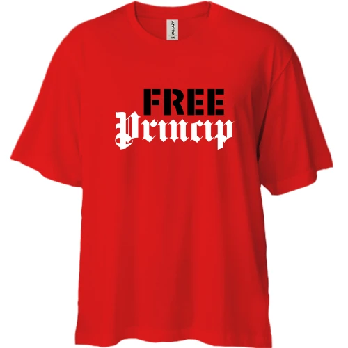 Футболка двунитка Oversize, Желтый, Free Princip