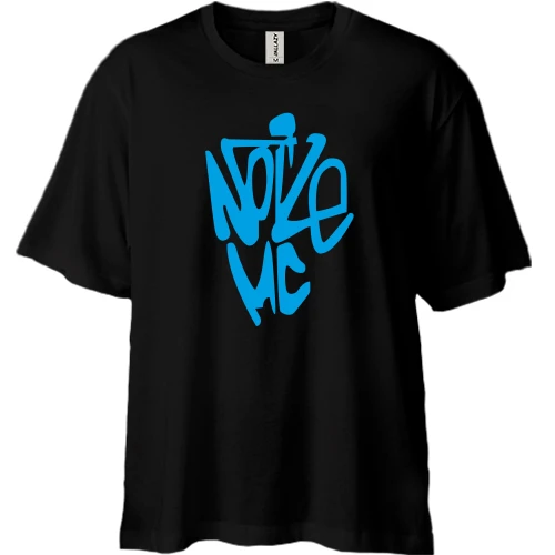 Футболка двонитка Oversize, Чорний, Noize MC 3