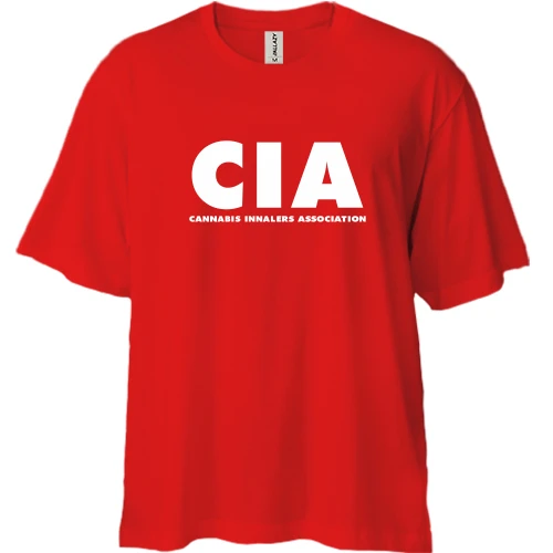 Футболка двунитка Oversize CIA