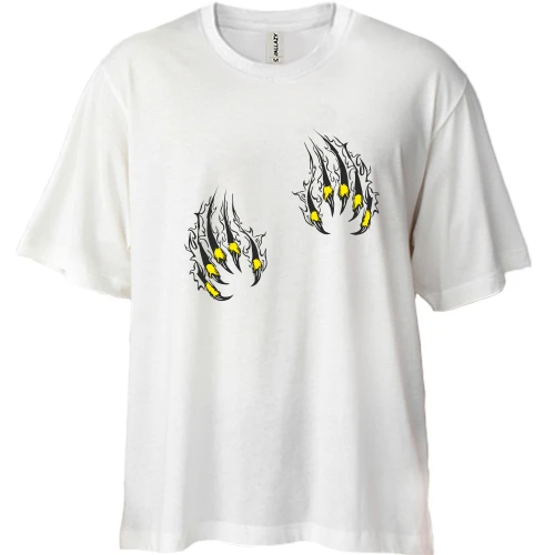 Футболка двонитка Oversize Кгті