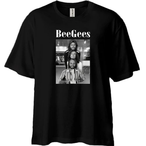 Футболка двунитка Oversize Bee Gees