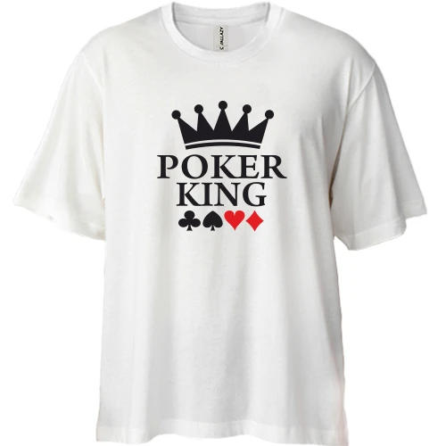 Футболка двонитка Oversize Poker King