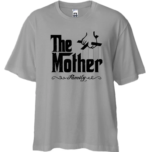 Футболка двунитка Oversize The mother (family)