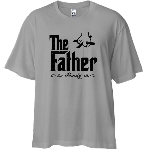 Футболка двунитка Oversize The father (family)