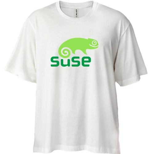 Футболка двунитка Oversize, Белый, suse