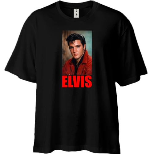 Футболка двунитка Oversize Elvis (Poster)
