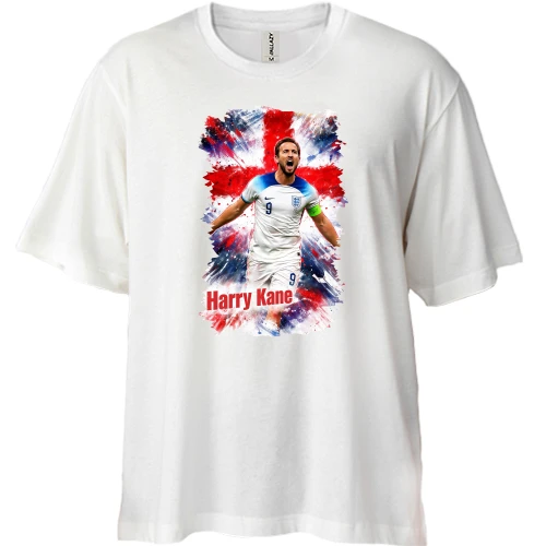 Футболка двунитка Oversize Harry Kane