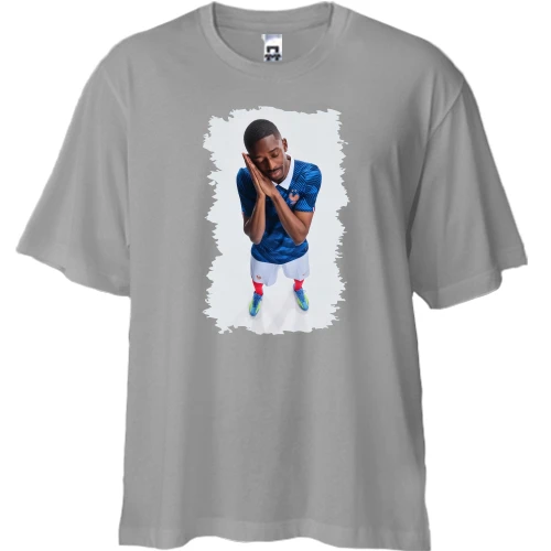 Футболка двунитка Oversize Ousmane Dembele