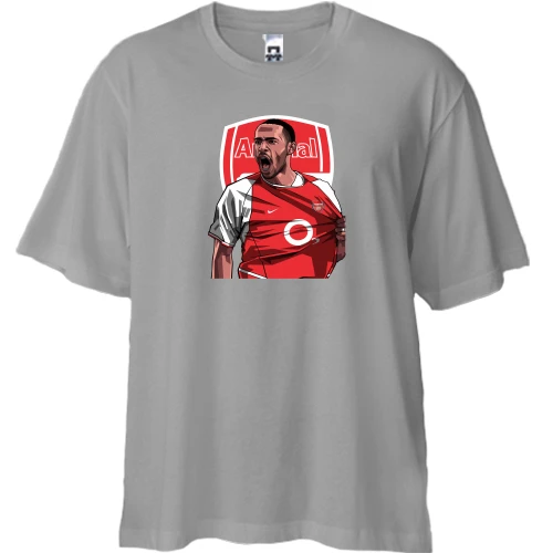 Футболка двунитка Oversize Thierry Henry