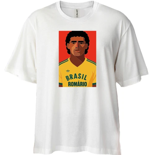 Футболка двунитка Oversize Romário