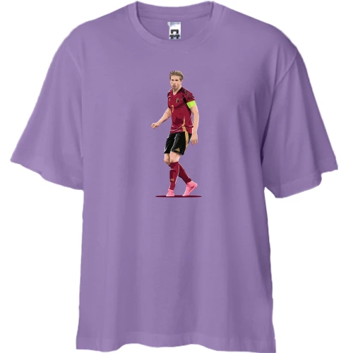 Футболка двунитка Oversize Kevin De Bruyne