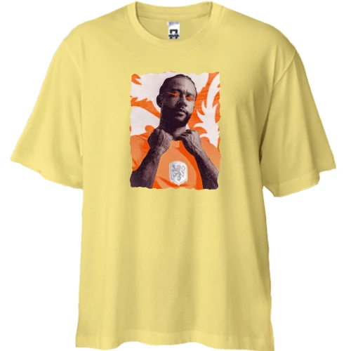 Футболка двунитка Oversize Memphis Depay
