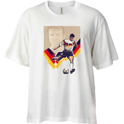 Футболка двонитка Oversize Lothar Matthäus