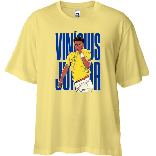 Футболка двунитка Oversize Vinicius Junior