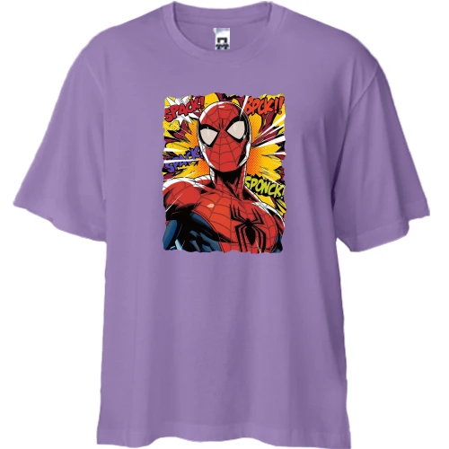 Футболка двунитка Oversize Comics Spider-Man