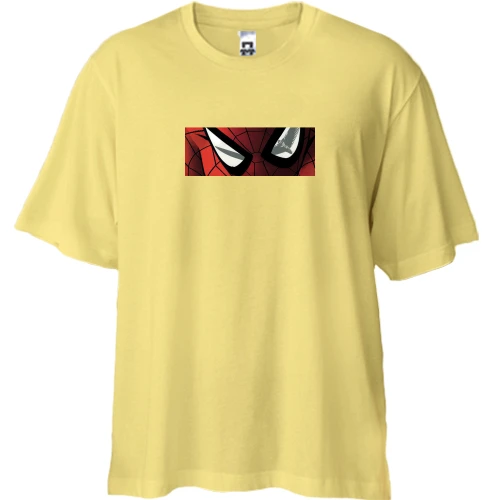 Футболка двунитка Oversize Взгляд Spider-Man (2)