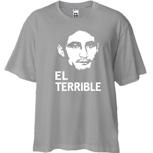Футболка двонитка Oversize Ell terrible