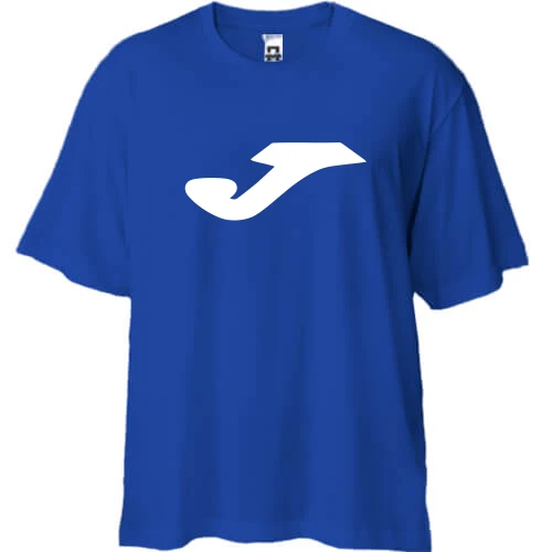 Футболка двонитка Oversize з емблемою Joma