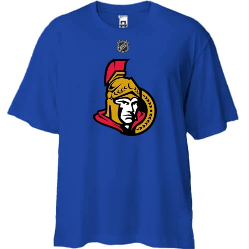 Футболка двунитка Oversize Ottawa Senators (NHL)