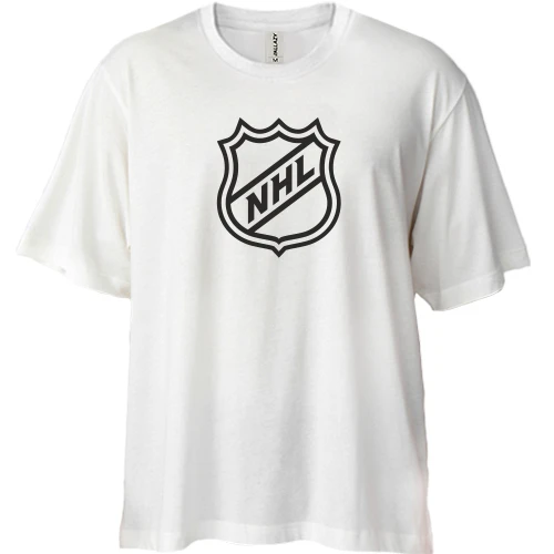 Футболка двунитка Oversize NHL