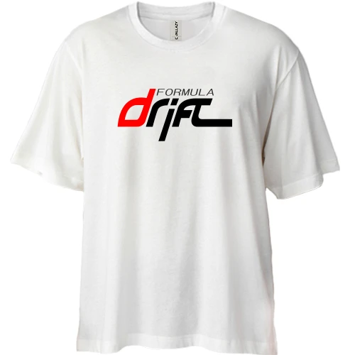 Футболка двонитка Oversize Formula Drift