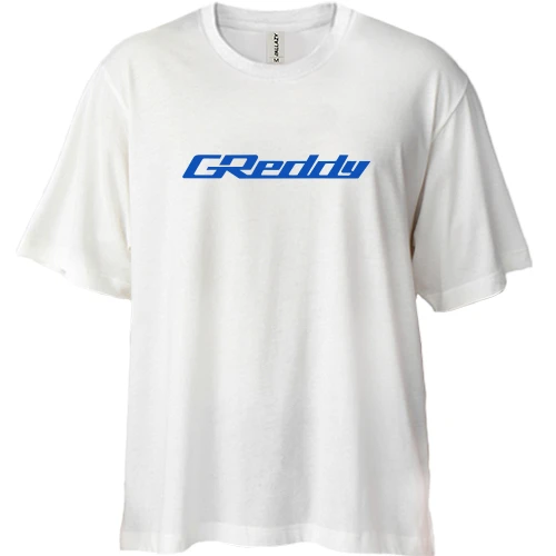Футболка двунитка Oversize Greddy