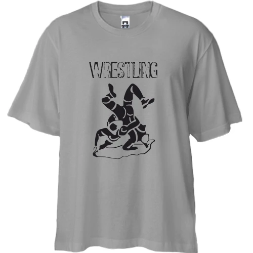 Футболка двунитка Oversize Wrestling
