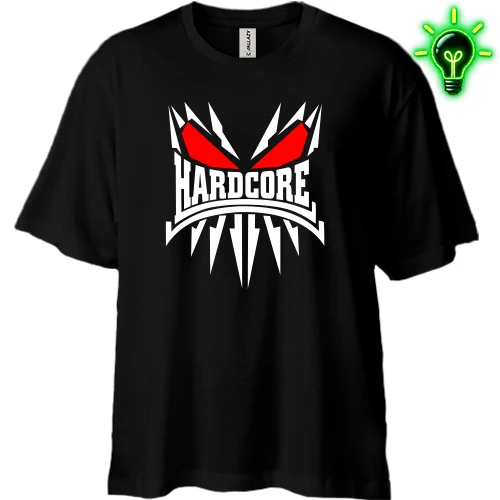 Футболка двунитка Oversize Hardcore