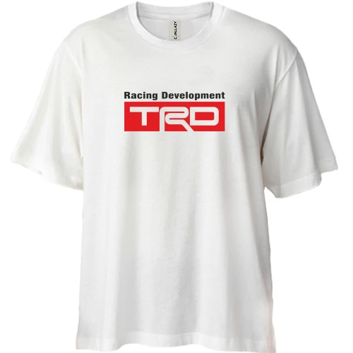 Футболка двунитка Oversize TRD