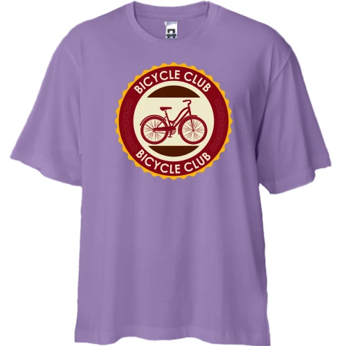 Футболка двонитка Oversize Bicycle Club