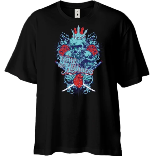 Футболка двунитка Oversize your highness