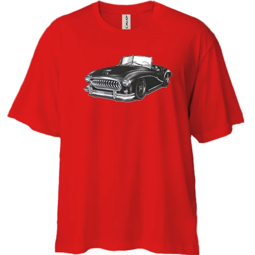 Футболка двонитка Oversize es tela car