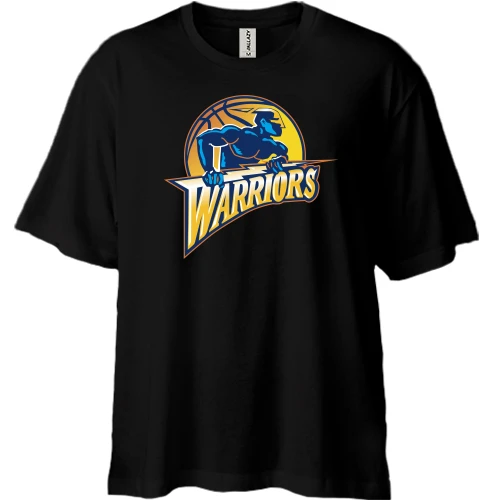 Футболка двунитка Oversize warriors