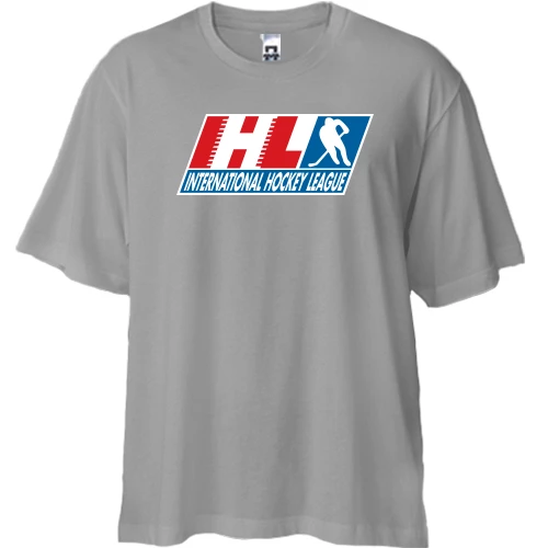 Футболка двунитка Oversize International Hockey League (IHL)
