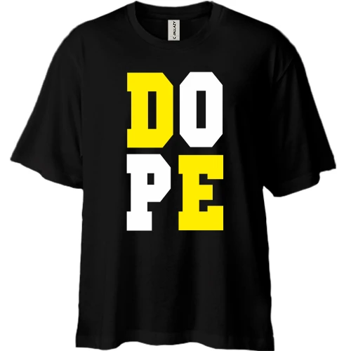 Футболка двунитка Oversize DO-PE