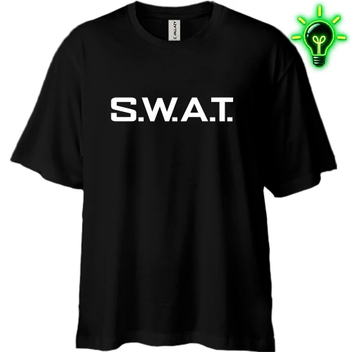 Футболка двонитка Oversize Спецвійська - Swat