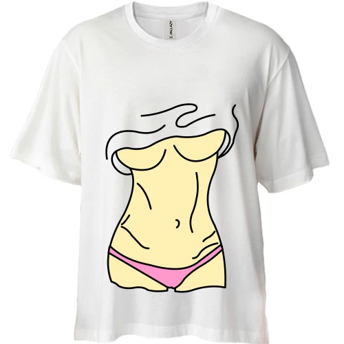 Футболка двунитка Oversize Woman body (2)