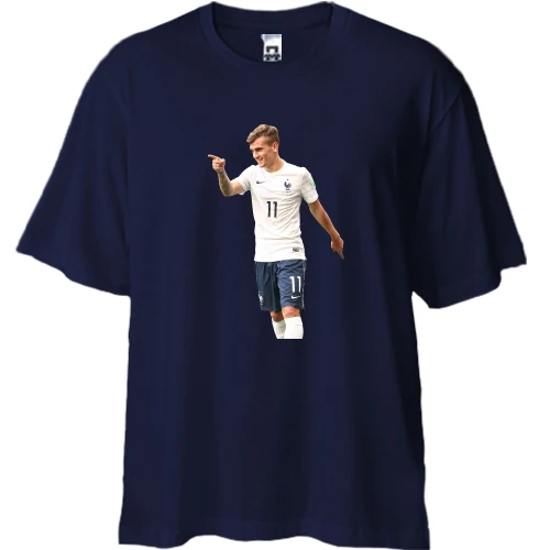Футболка двонитка Oversize з Antoine Griezmann 2