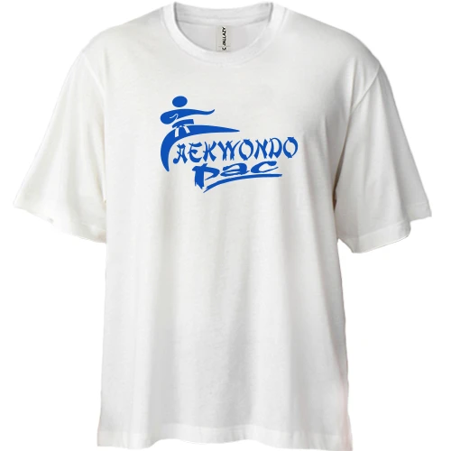 Футболка двунитка Oversize Taekwondo